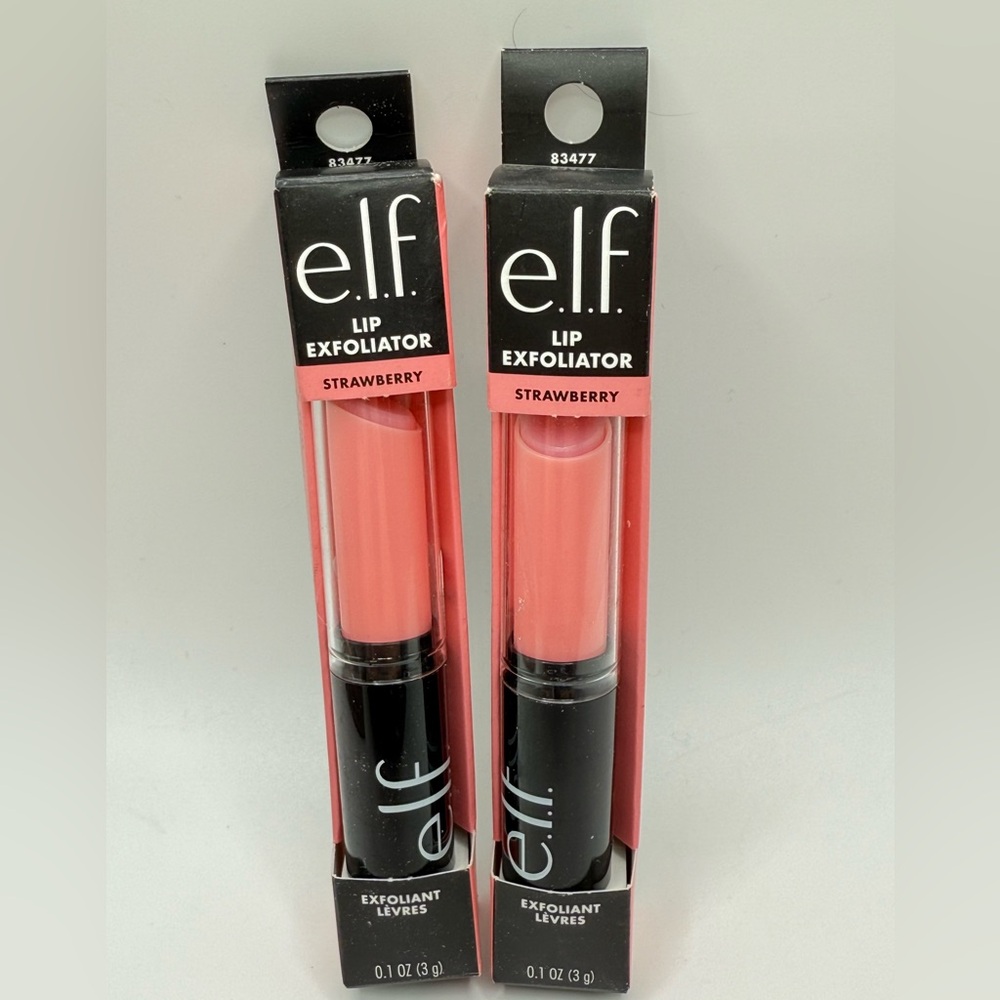 2 Elf lip exfoliator strawberry NIB (83477)